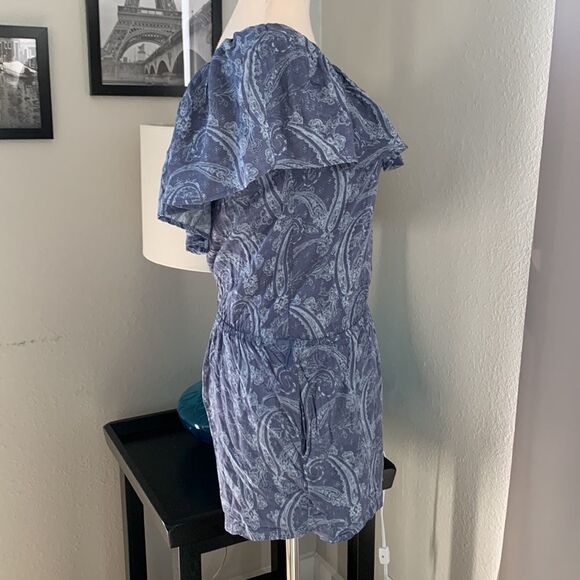 Mimi Chica one shoulder romper sz medium - Picture 2 of 10